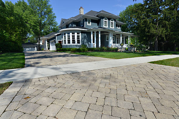 Permeable Paver Driveway in Atherton, CA